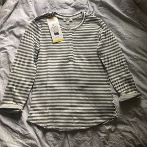 Long sleeve striped tee